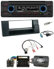 Blaupunkt Lenkrad MP3 CD Bluetooth USB Autoradio für BMW 5er 01-04 E39 Aktivsyst