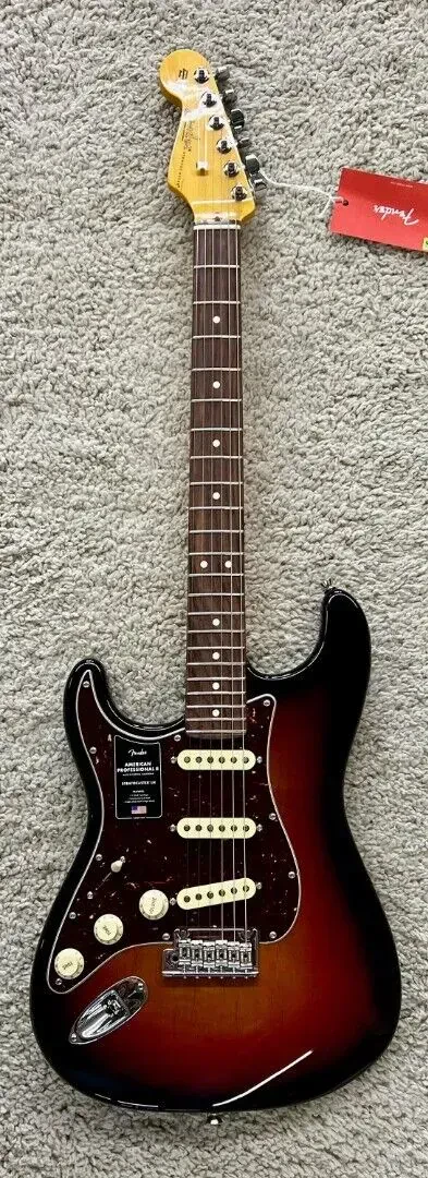 Электрогитара Fender American Professional II Stratocaster Left-Handed 3-Color Sunburst