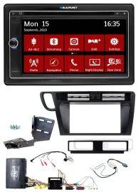 Blaupunkt Lenkrad DAB TMC 2DIN USB Bluetooth Navigation für Audi Q5 8R 08-17 Inf