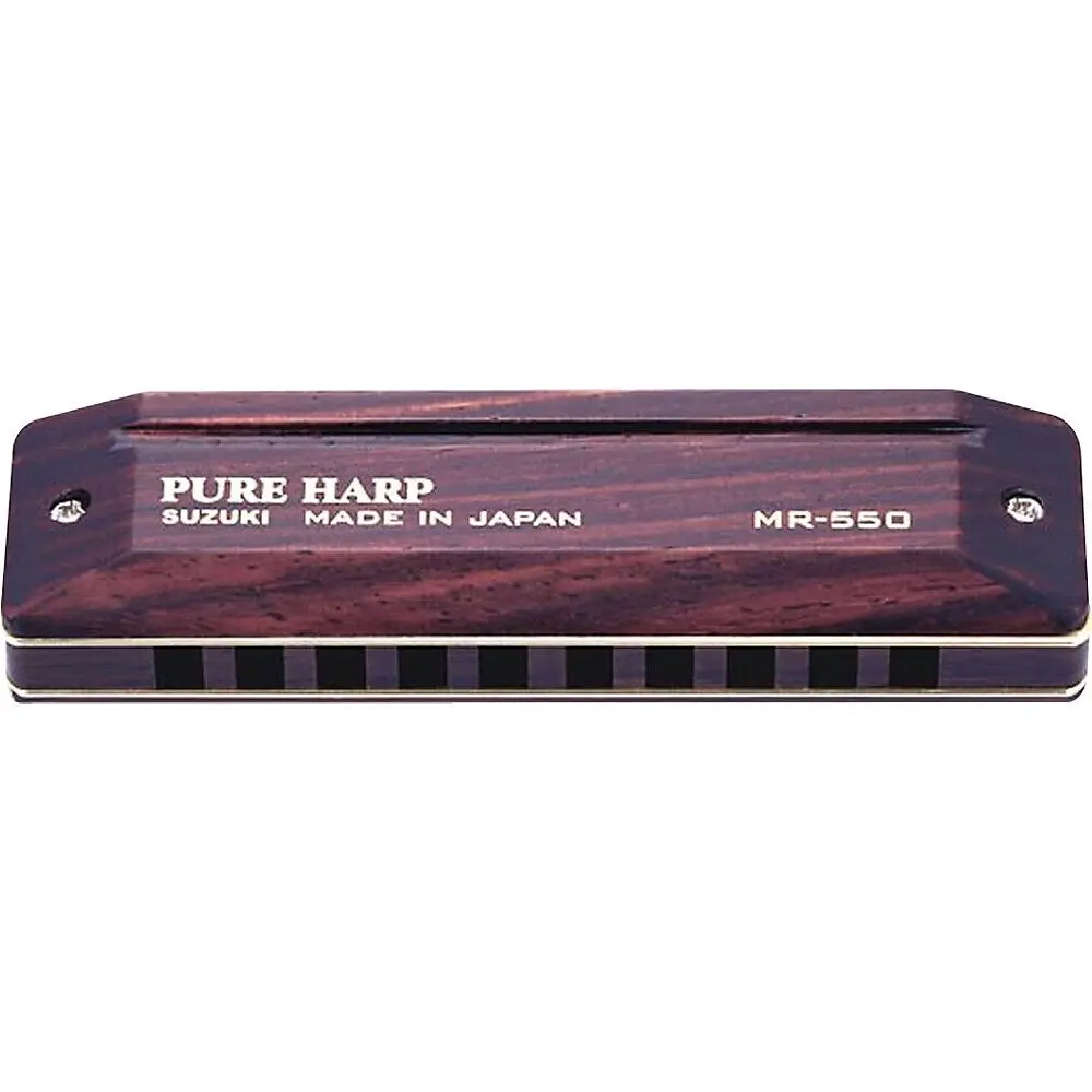 Губная гармошка Suzuki MR-550 Pure Harp Eb Rosewood