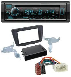 Kenwood MP3 Bluetooth DAB USB CD Autoradio für Suzuki Baleno (EW, ab 2016)