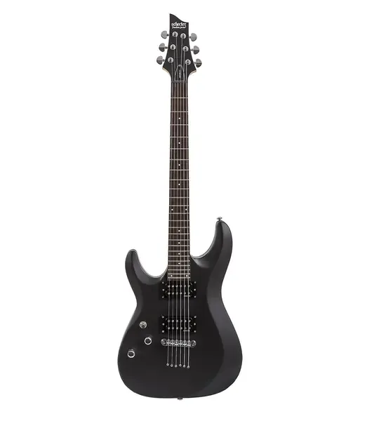 Электрогитара Schecter C-6 Deluxe LH Left-Handed Satin Black