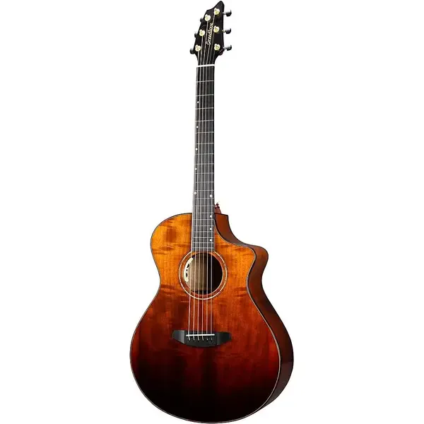 Электроакустическая гитара Breedlove Oregon All Myrtlewood Limited Edition Cutaway Concert Sahra