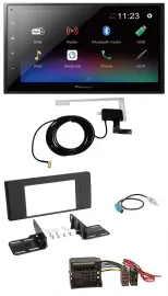 Pioneer DAB MP3 Bluetooth 2DIN USB Autoradio für Land Rover Range Rover Vogue L3