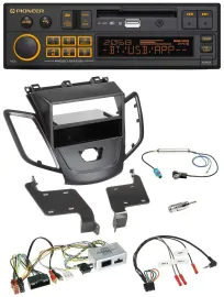 Pioneer DAB Lenkrad USB Bluetooth Autoradio für Ford Fiesta 10-13 ohne Display s