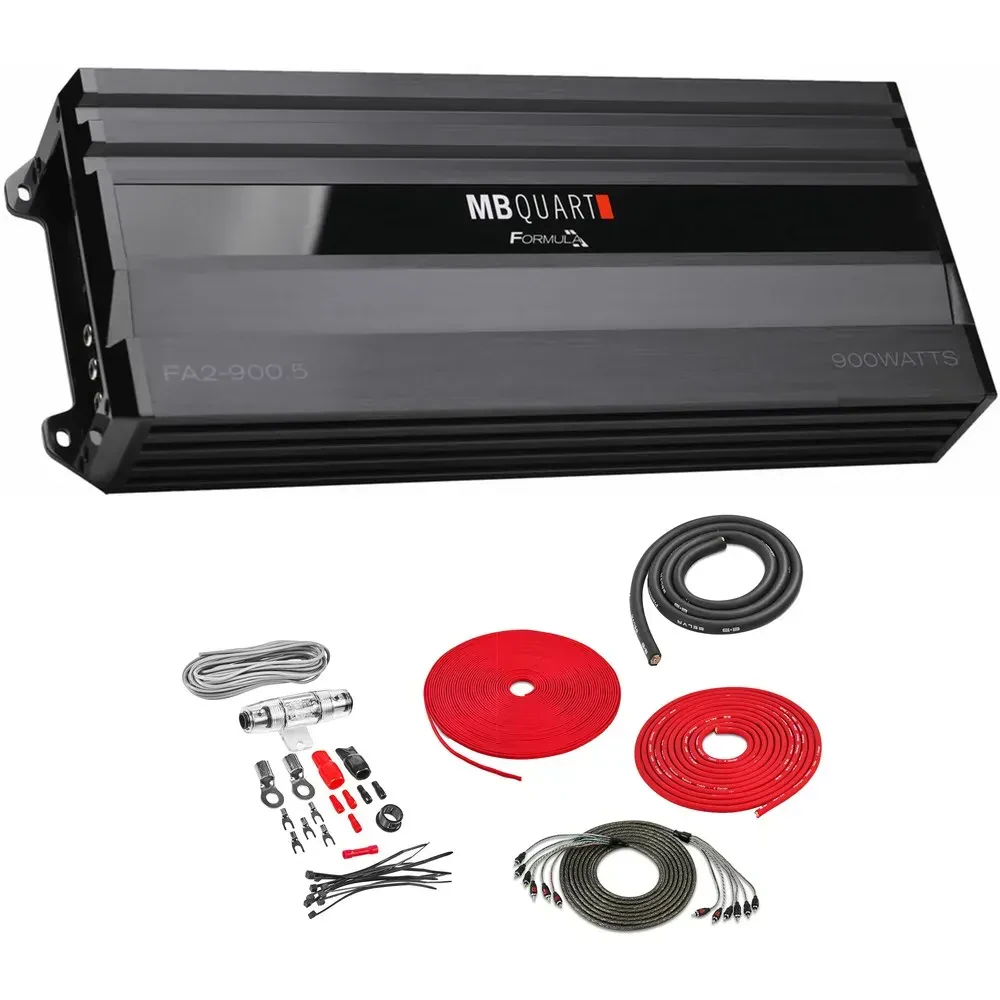 Усилитель мощности MB Quart FA2-900.5 5-канальный, 900 Вт, Class-D (набор) с комплектом проводов MB Quart BAK46