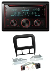 Pioneer 2DIN DAB MP3 Bluetooth USB CD Autoradio für Mercedes S-Klasse 1998-2005