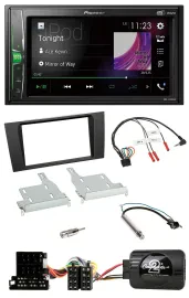 Автомагнитола для Audi A4 (1999–2001) Pioneer 2DIN DAB USB Bluetooth