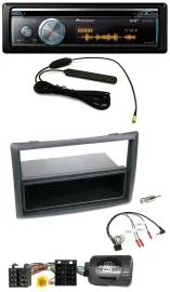 Pioneer CD USB Bluetooth DAB Lenkrad Autoradio für Renault Megane 2007-2008 schw