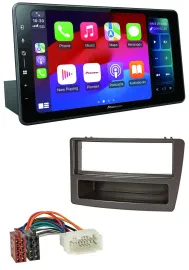 Автомагнитола для Honda Civic 2004–2006 (автоматический климат-контроль) Pioneer Bluetooth, DAB, MP3, USB, черный