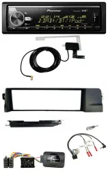 Автомагнитола Pioneer для BMW 3 Series E46 Bluetooth, DAB, USB, поддержка управления на руле (Rundpin), 1998–2007