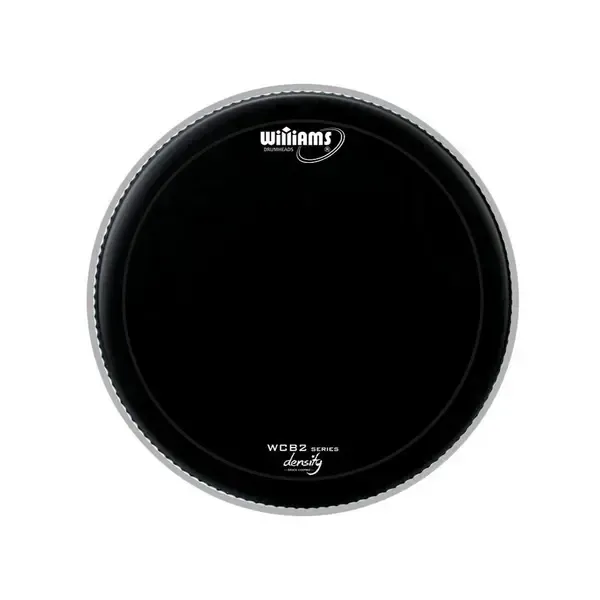 Пластик для барабана Williams 18" Density Coated Black WCB2