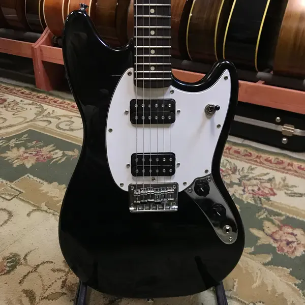 Электрогитара Fender Squier Mustang HH Black Indonesia 2018