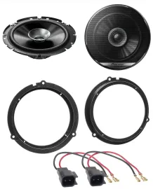 Pioneer 16,5cm 280Watt Lautsprecher für Ford Fiesta Focus Ka Tür Front Heck Abla
