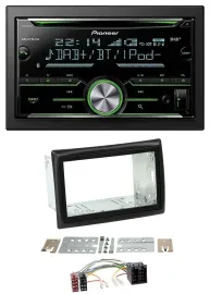Pioneer Bluetooth MP3 DAB 2DIN USB CD Autoradio für Renault Megane 2002-2008