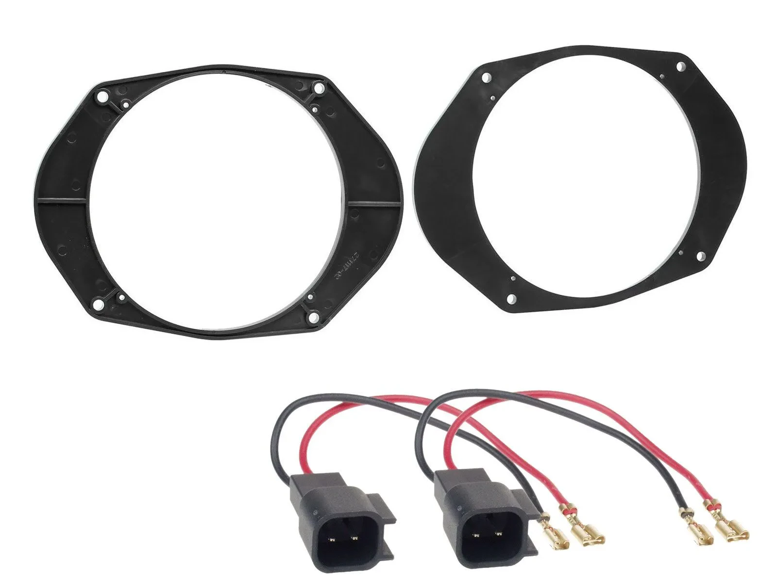 Lautsprechereinbauset für Ford Focus Ka 165 mm Fronttür Heck