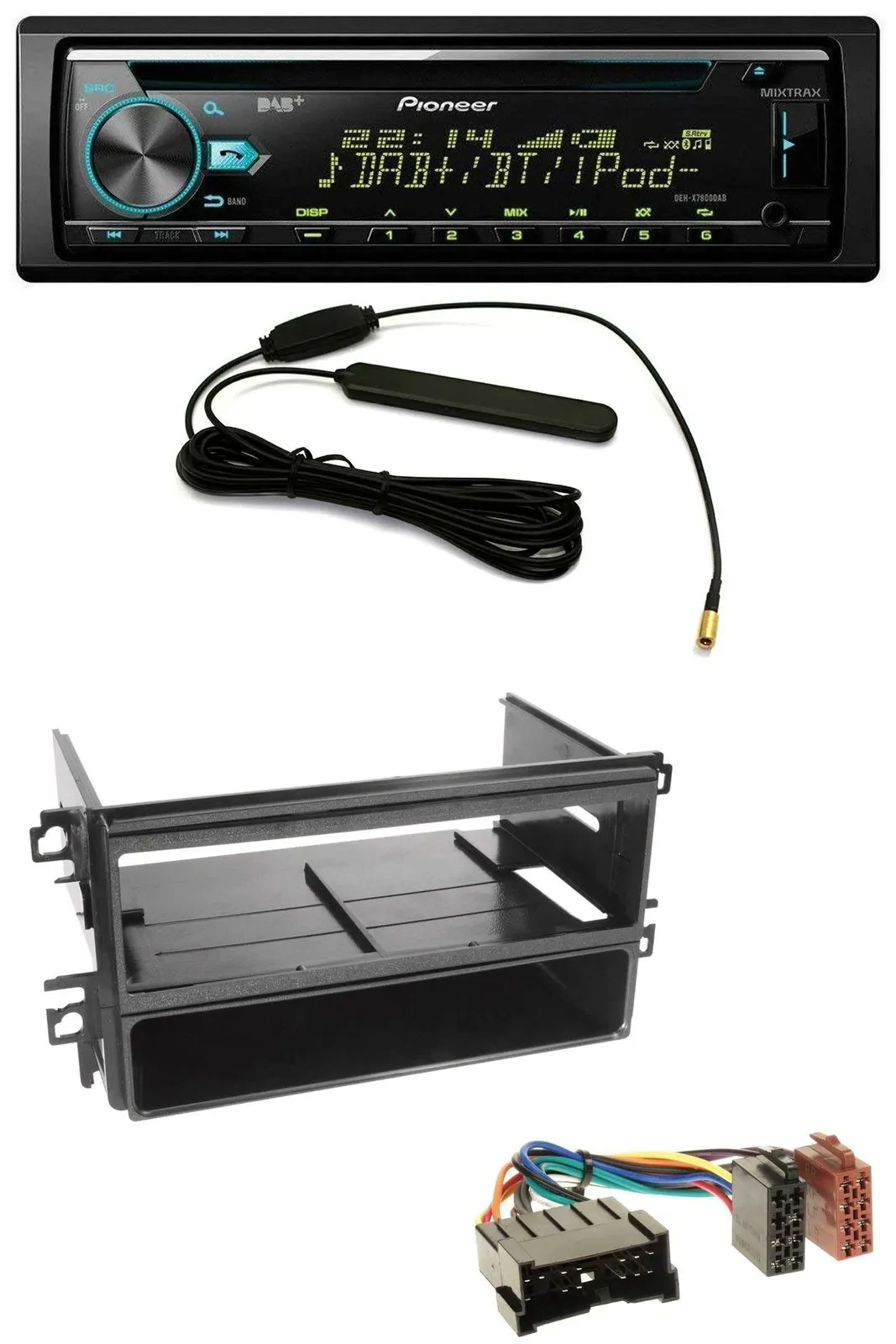 Pioneer CD MP3 AUX DAB USB Autoradio für Hyundai Santa Fe Sonata bis 05