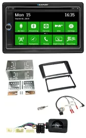 Blaupunkt Bluetooth 2DIN Lenkrad DAB USB TMC Navigation für Toyota Avensis 2003-