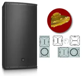 Активная акустическая система Turbosound ATHENS TCS152/64-AN