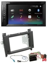 Автомагнитола Pioneer 2DIN Bluetooth, MP3, USB, DAB, DVD для Mercedes Vito/Viano 2006–2014