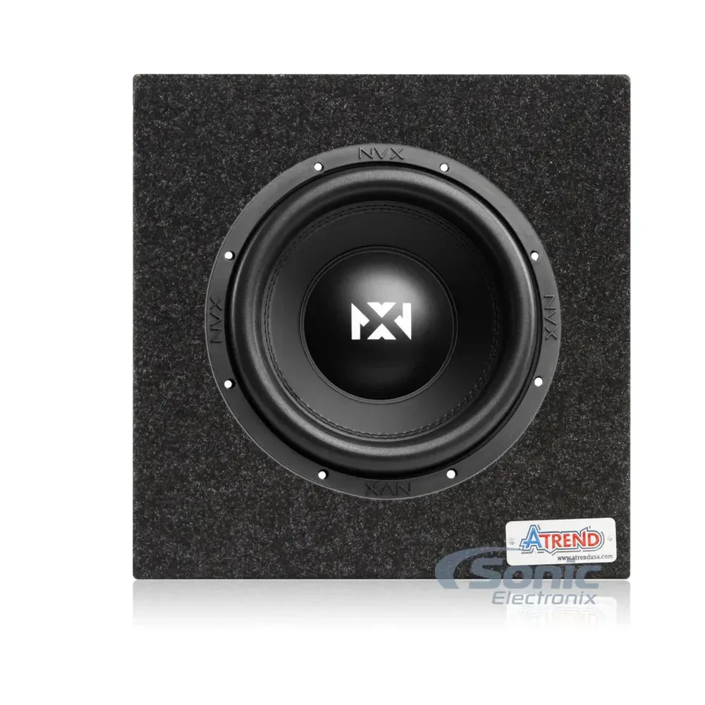 Сабвуфер для автомобиля NVX VSW104V3 VS-Series V3 10" 600W RMS, Dual 4 Ohm, в корпусе