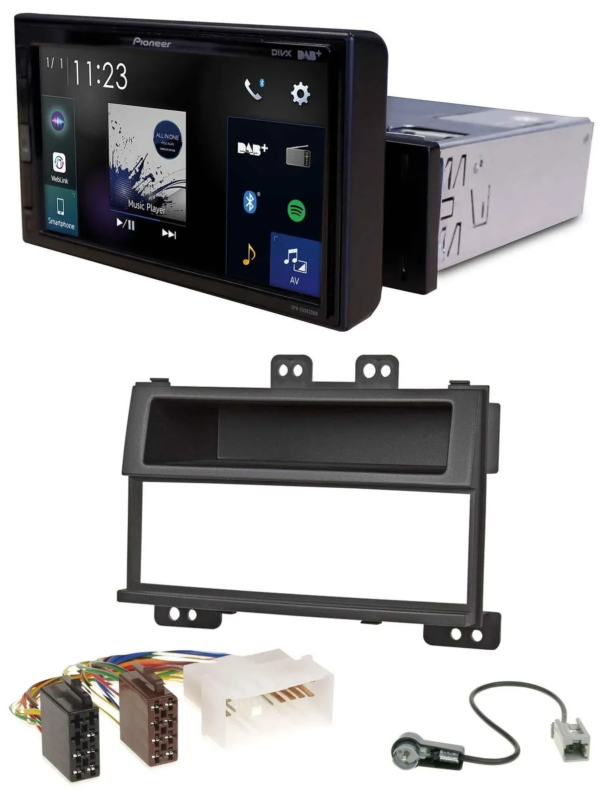 Pioneer DAB MP3 Bluetooth USB Autoradio für Hyundai i20 (2008-2011)