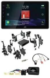 JVC DAB Lenkrad Bluetooth USB Autoradio für Toyota FJ (ab 2007)