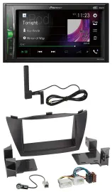 Pioneer MP3 DAB AUX 2DIN Bluetooth Autoradio für Hyundai ix35 (2010-2013)