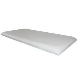 ProX XSA-B2X2W 2' X 4' / 24" x 48"  White Padded Seat Cushion for LUMOStages