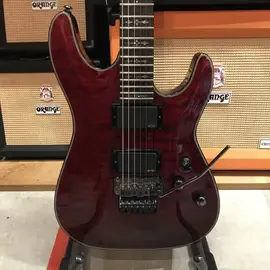 Электрогитара Schecter Damien Elite-6FR HH Red w/gigbag Indonesia 2012
