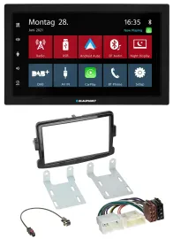 Blaupunkt MP3 Bluetooth DAB 2DIN USB Autoradio für Dacia Sandero Renault Traffic