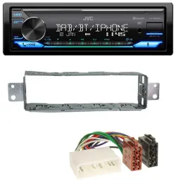 JVC Bluetooth DAB USB MP3 Autoradio für Daewoo Lanos Nubria Leganza Matiz