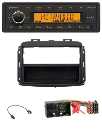 Continental MP3 Bluetooth AUX USB Autoradio für Fiat 500 L (ab 2012)
