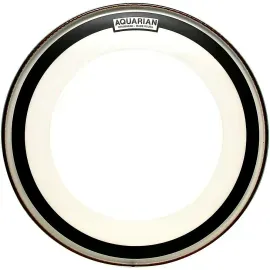 Aquarian Impact Clear Single Ply Bass Drum Head 24 in.