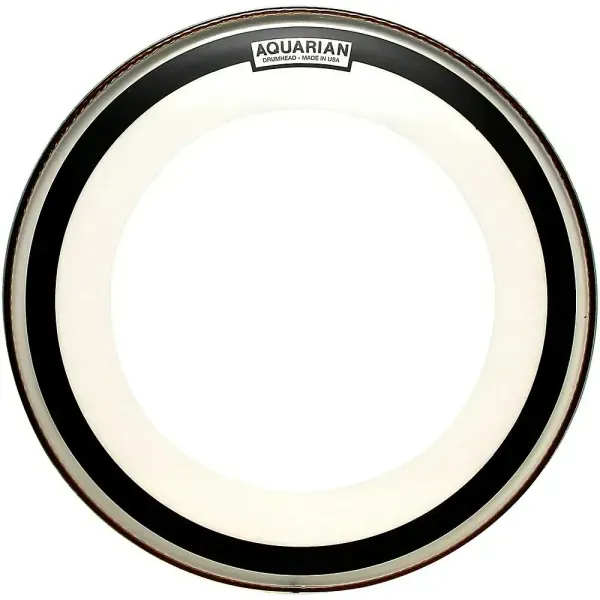 Aquarian Impact Clear Single Ply Bass Drum Head 24 in.