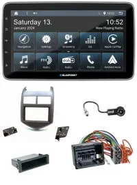 Blaupunkt USB DAB SD MP3 Bluetooth Autoradio für Chevrolet Aveo Sonic ab 2011 du