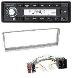 Continental USB MP3 AUX 1DIN Autoradio für Alfa Romeo 156 (2001-2003)