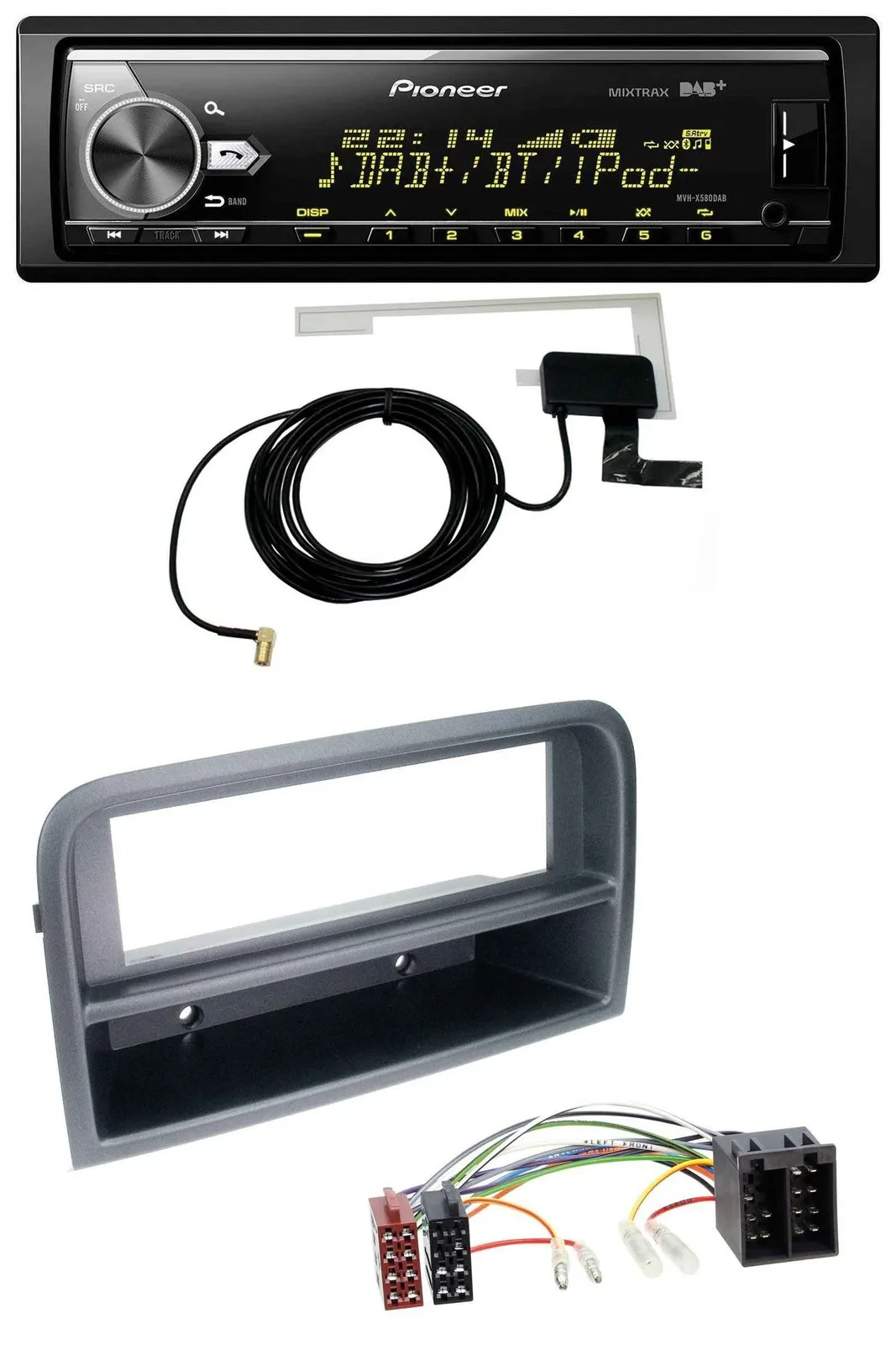 Автомагнитола Pioneer Bluetooth DAB USB MP3 для Fiat Croma (с 2005)