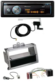 Pioneer Bluetooth DAB MP3 USB CD Autoradio für Hyundai i20 (08-11) Ablagefach