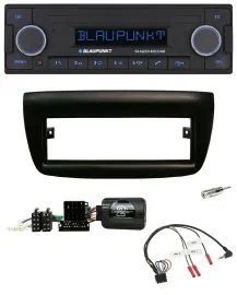 Blaupunkt DAB USB Bluetooth Lenkrad Autoradio für Fiat Doblo 2012-2015 schwarz