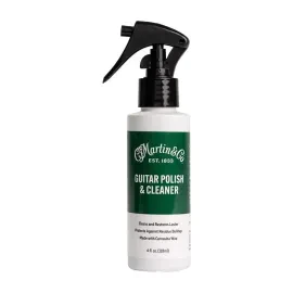 Martin Guitar Polish and Cleaner 4oz Made With Carnauba Wax