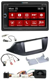 Автомагнитола для Kia Ceed (с 2012) Blaupunkt 2DIN DAB TMC USB Bluetooth Навигация черный