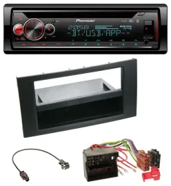 Pioneer MP3 DAB CD Bluetooth USB Autoradio für Ford Focus C-Max S-Max Galaxy 03-