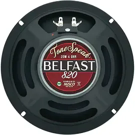 Динамик ToneSpeak Belfast 820 8" 20W Guitar Speaker 4 Ohm