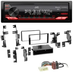 JVC Bluetooth USB DAB MP3 Autoradio für Nissan Cube ab 09 Frontier ab 13 Juke ab