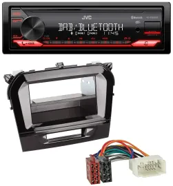 Автомагнитола для Suzuki Vitara (с 2015) JVC Bluetooth, USB, DAB, MP3