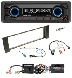 Blaupunkt MP3 Bluetooth USB Lenkrad Autoradio für Audi A4 00-04 B6 Quadlock Fakr