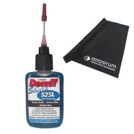 Caig DeoxIT S25L-25CA Shield Kontaktschutz Pflegemittel mit keepdrum Tuch