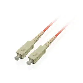 10m Glasfaserkabel Duplex SC/SC 50/125 Orange Balanced Digitalkabel LWL Madi