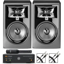 JBL 305P MKII 5" Studio Monitor Pair w/IK Multimedia Room Correction System